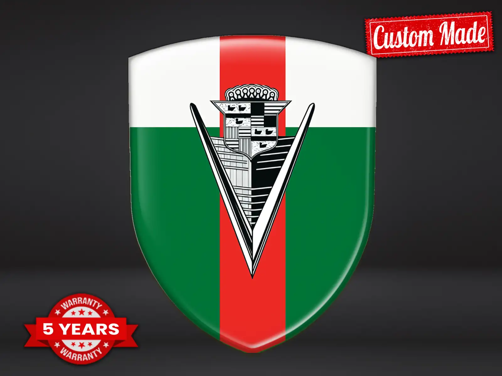 Cadillac Domes Sticker Racing Premium Sport Logo ST